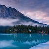 Sonnenaufgang Emerald Lake, Kanada von Henk Meijer Photography