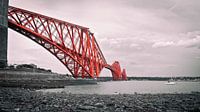 Forth Bridge Scotland van Annemiek van Eeden thumbnail