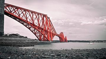 Forth Bridge Scotland van Annemiek van Eeden