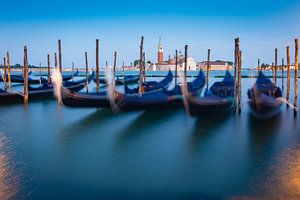 Venise - San Giorgio Maggiore avec gondoles