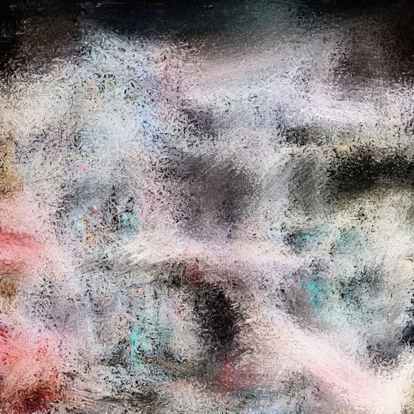 Abstract Basse Pointillisme III van Maurice Dawson