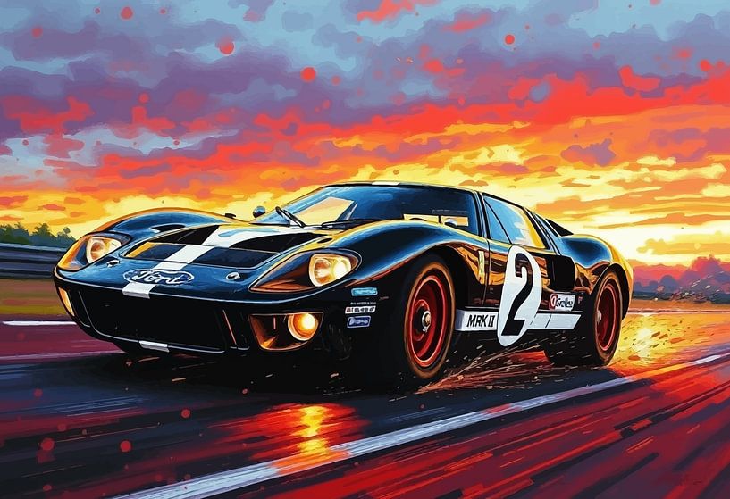 Ford GT40 MkII - L'héritage du feu par MIROKKU