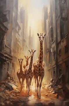 Vergeten Hoogten: Giraffen in de Metropool van Emil Husstege