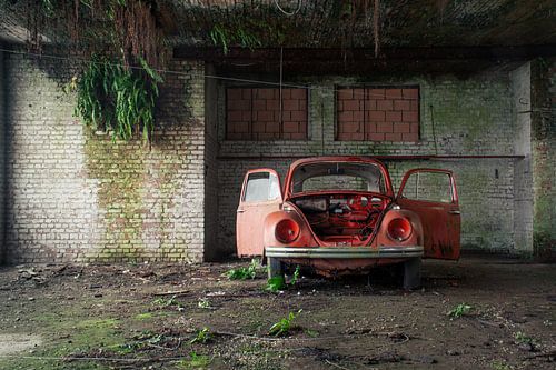 Urbex - Volkswagen Käfer in der Werkstatt