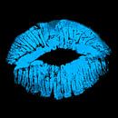 Blue Kiss on black par ART Eva Maria Aperçu