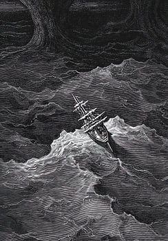 Perdu en haute mer