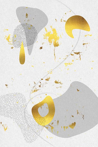 Mid-Century Vintage No. 5 | or par Melanie Viola