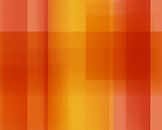 Abstracte kleurblokken in heldere pasteltinten. Rood, oranje, geel. van Dina Dankers thumbnail