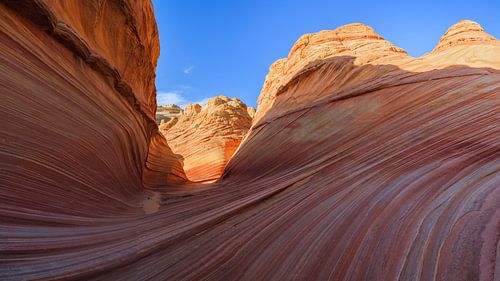 The Wave in de North Coyote Buttes, Arizona