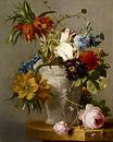 Ein Arrangement mit Blumen, Georgius Jacobus Johannes van Os von Meesterlijcke Meesters Miniaturansicht