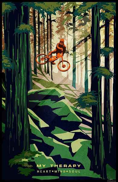 MEINE THERAPIE: Radfahren im Bergwald von Maria Blair