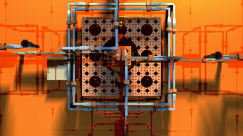 3d render illustration fraktale fantasie von W J Kok