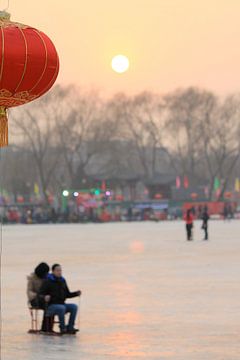 L'hiver à Pékin, en Chine sur Lugth ART