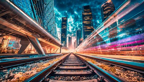 Verlichting met spoorbaan