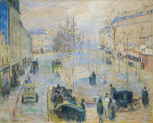 Camille Pissarro – Boulevard Rochechouart (1880)