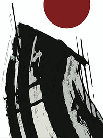 ZEN art inspired by Japan - 007 von Kerstin Franz