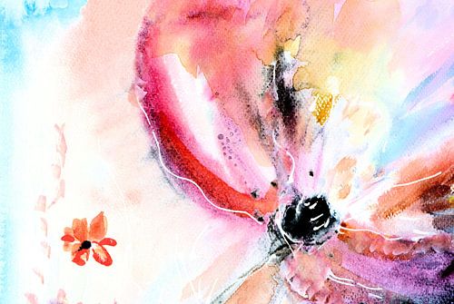 Big and small - poppy by Claudia Gründler