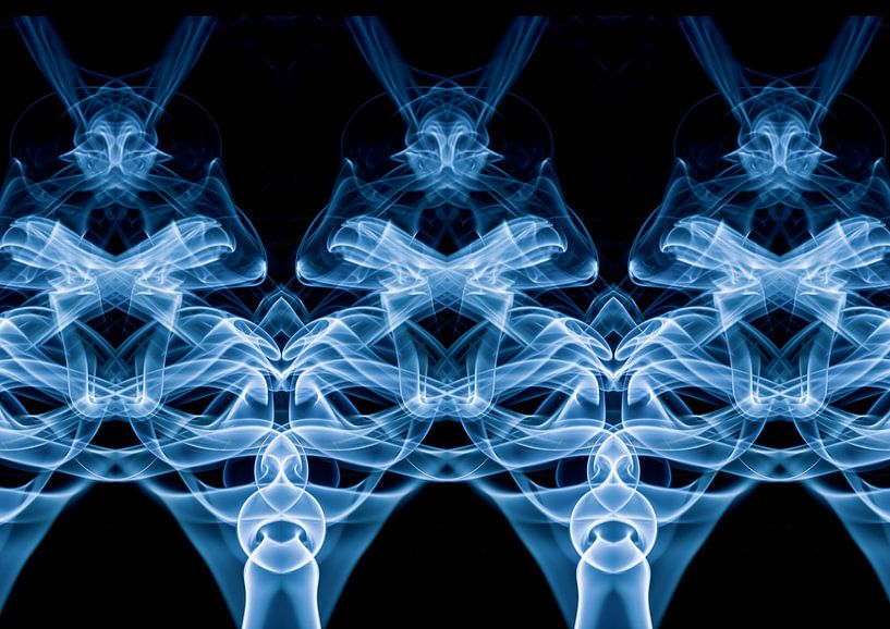 Smoke Art - Warriors I von LYSVIK PHOTOS