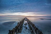 Zonsondergang aan het IJsselmeer van Bert Nijholt thumbnail