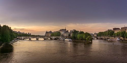 Pont Neuf bei Sonnenaufgang von Toon van den Einde