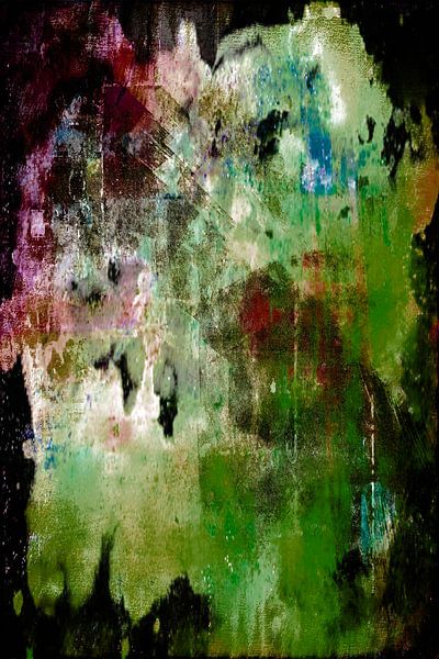 Modern Art with Abstract Textures by Mad Dog Art
