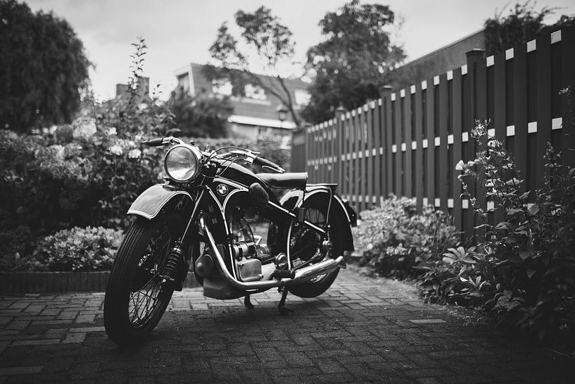 BMW-Oldtimer-Motorrad von Mijke Bressers