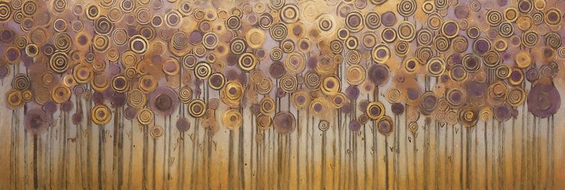 Circle Forest in the Morning Mist by Whale & Sons