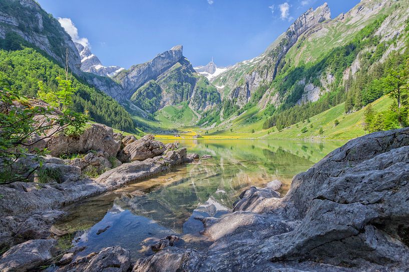 Alpensee Schweiz von Cor de Bruijn