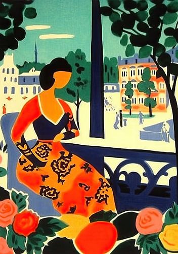 Italië poster kunst print schilderij muur kunst