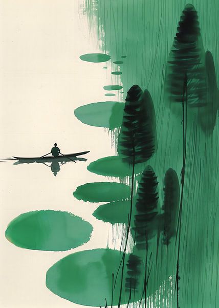 Gelassenheit am Fluss von Andreas Magnusson