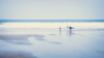 At the beach (3) von Rob van der Pijll