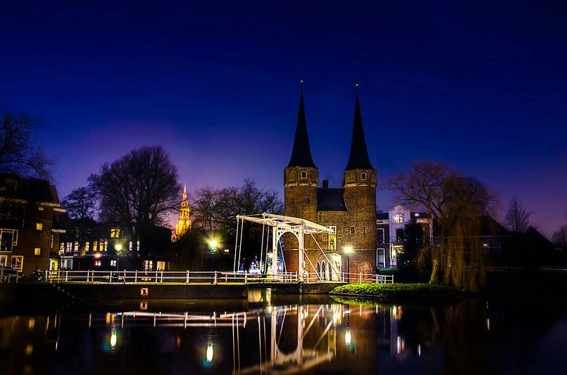 Oostpoort bridge in Delft par Ricardo Bouman Photographie