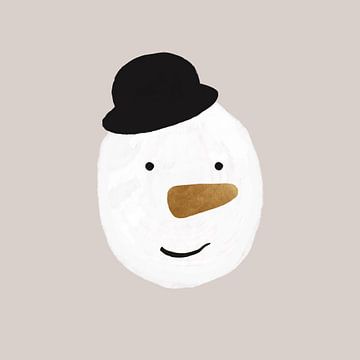 Kerst Sneeuwman van Orara Studio