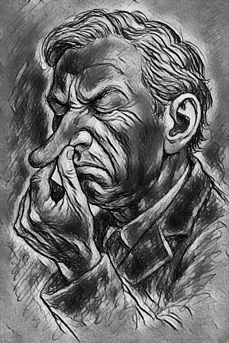 He who violates his nose violates his countenance. ( proverb / saying