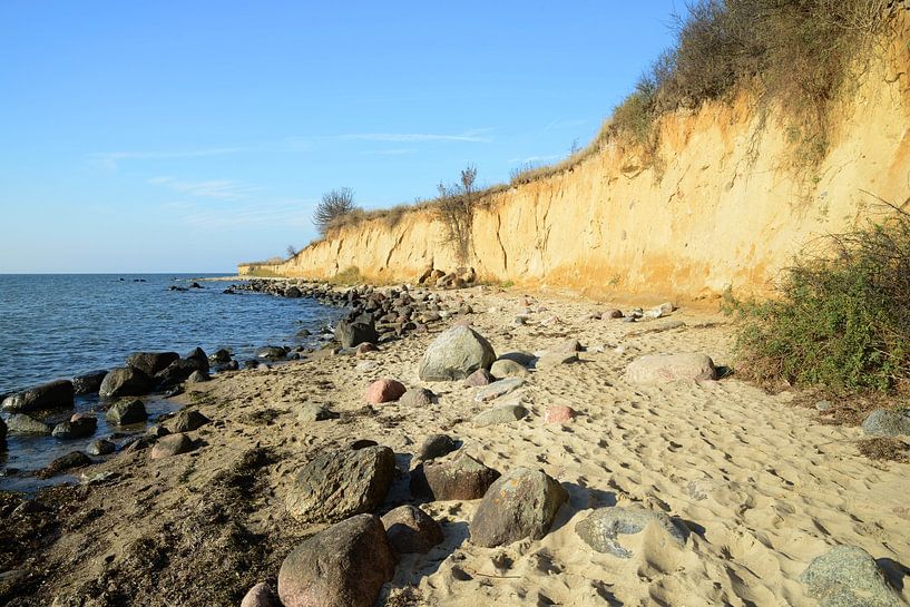 Ziggerstrand op Rügen, Oostzee van Berit Kessler