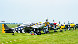 Mustang auf der Flightline von Sebastiaan Hamming