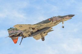 Flyby of McDonnell Douglas QF-4E Phantom II. by Jaap van den Berg