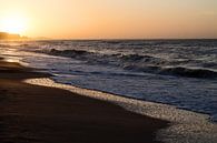 Zonsondergang Noordzee - Sunset North Sea van Arlette Peeters thumbnail