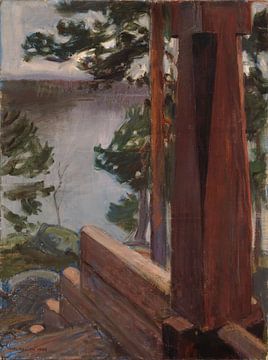 De Kalela-veranda, 1900, Akseli Gallen-Kallela