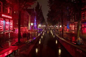 Amsterdam - Red Light District by t.ART