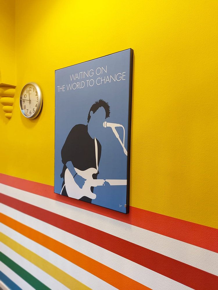 No251 MY John mayer Minimal Music Poster  von Chungkong Art 