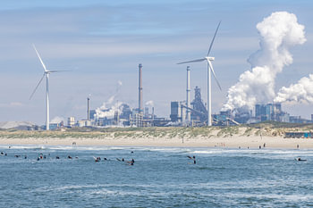 Modern Hollands landschap