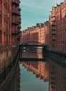 Hamburg Speicherstadt van Michiel Vos thumbnail