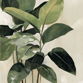 Green plant by IamHome Studio