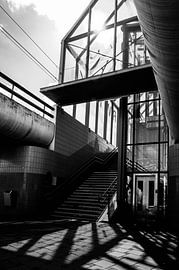 Moerwijk station in The Hague by Henk van Wessel