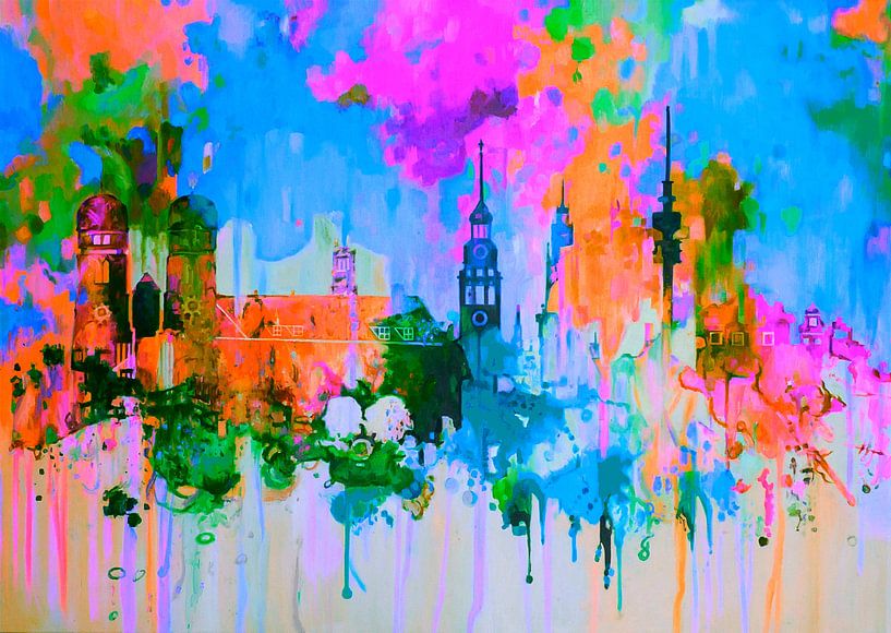 Motif Munich Skyline Partie 2 par Team W 32 Gallery