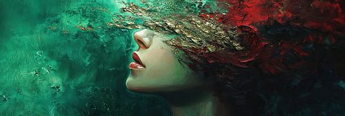 Vrouw Expressie | Expressieve Vrouwenkop