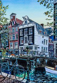 Amsterdam Art by Junk of Treasure