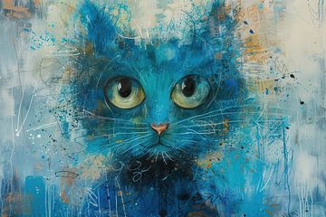 Painting Puss by De Mooiste Kunst