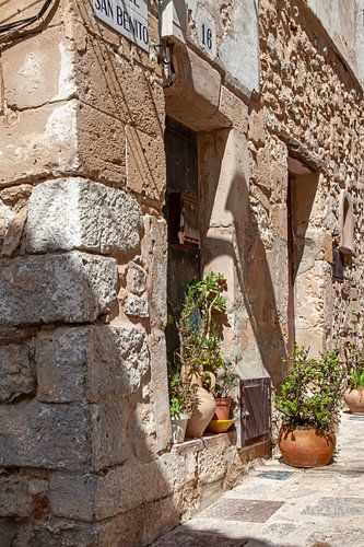 Oude Stadstraat in Ibiza-Stad